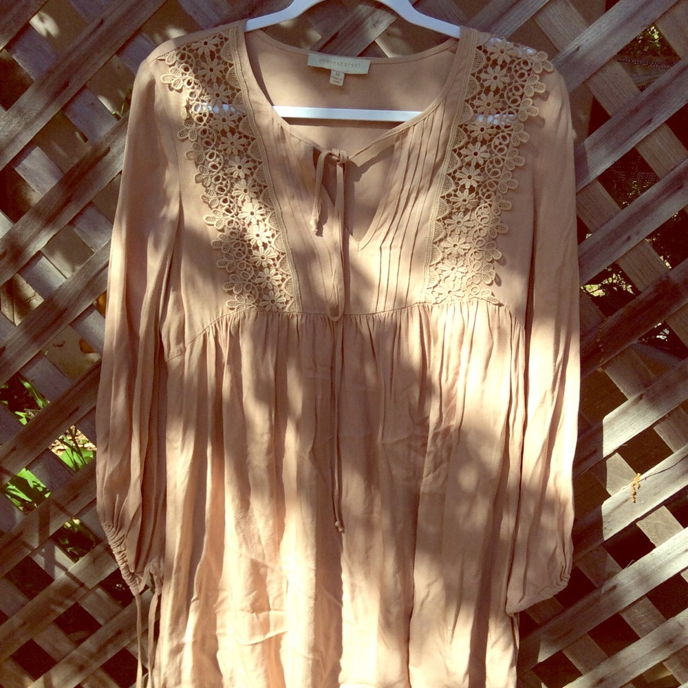 Pink rose dress